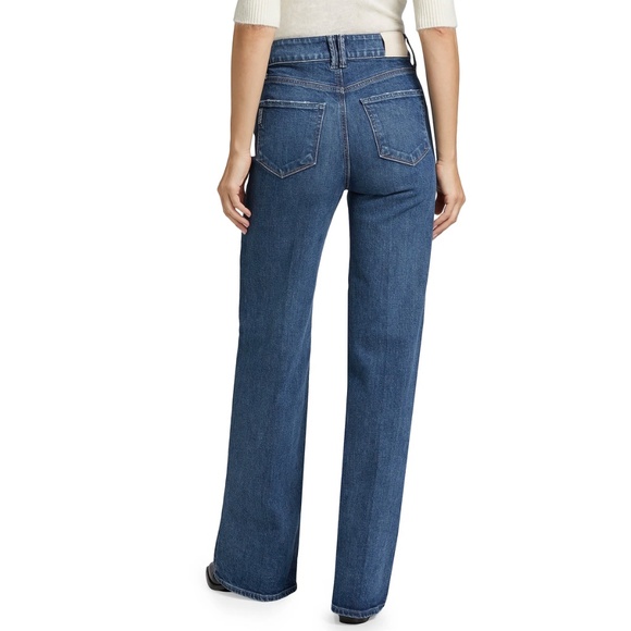PAIGE Blue Flare & Wide Leg Jeans - Picture 3 of 16
